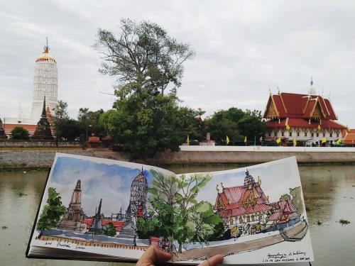Mengenal Sosok Nugraha Pratama, Si &quot;Traveling Sketcher&quot;